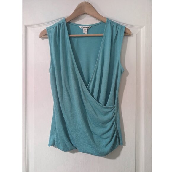 NEW! Athleta | Breezy Wrap Tank In Gulf Green - Picture 2 of 7